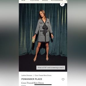 Never worn NWT tuckernuck tweed dress